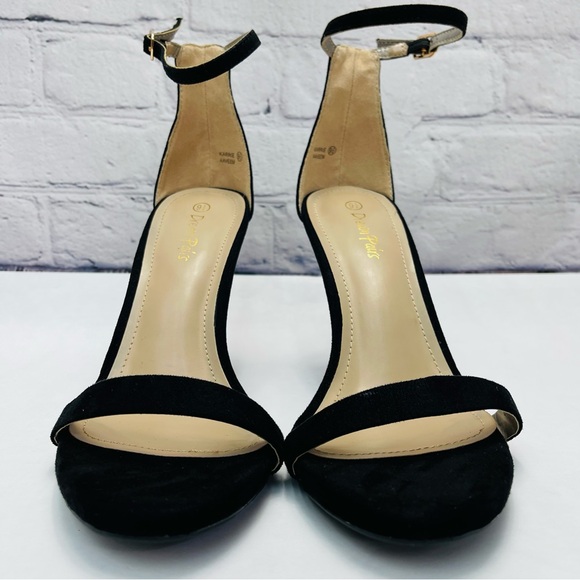 Women's Dream Pairs Karrie Ankle Strap High Heels 9.5 - Picture 7 of 13